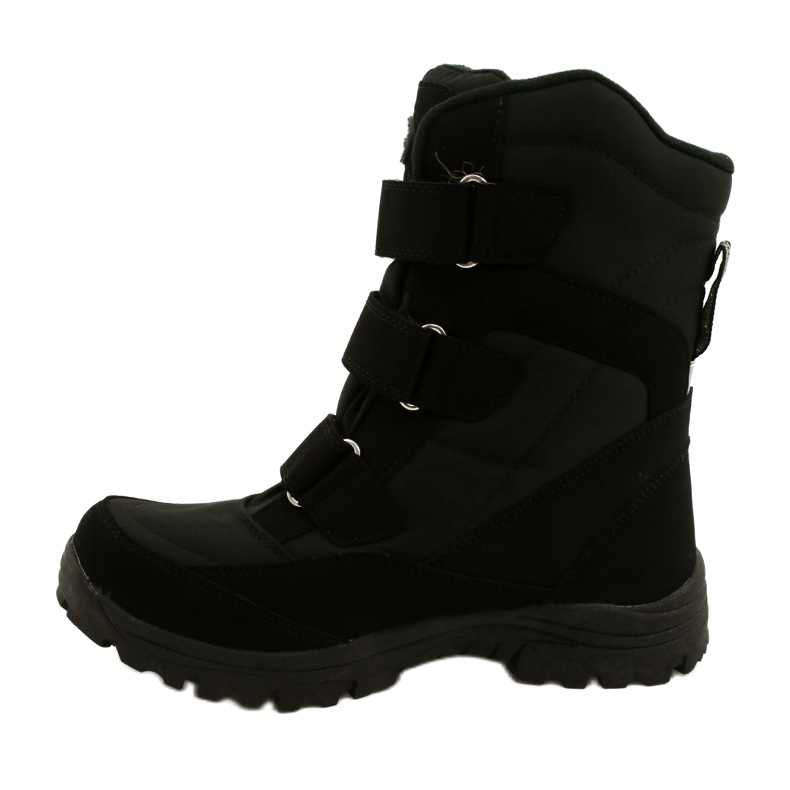 American Club Softshell Boots Warmed With Velcro SN06 / 22 Black 1