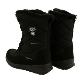 Waterproof Softshell snow boots with American Club SN21 / 22 membrane, black 3