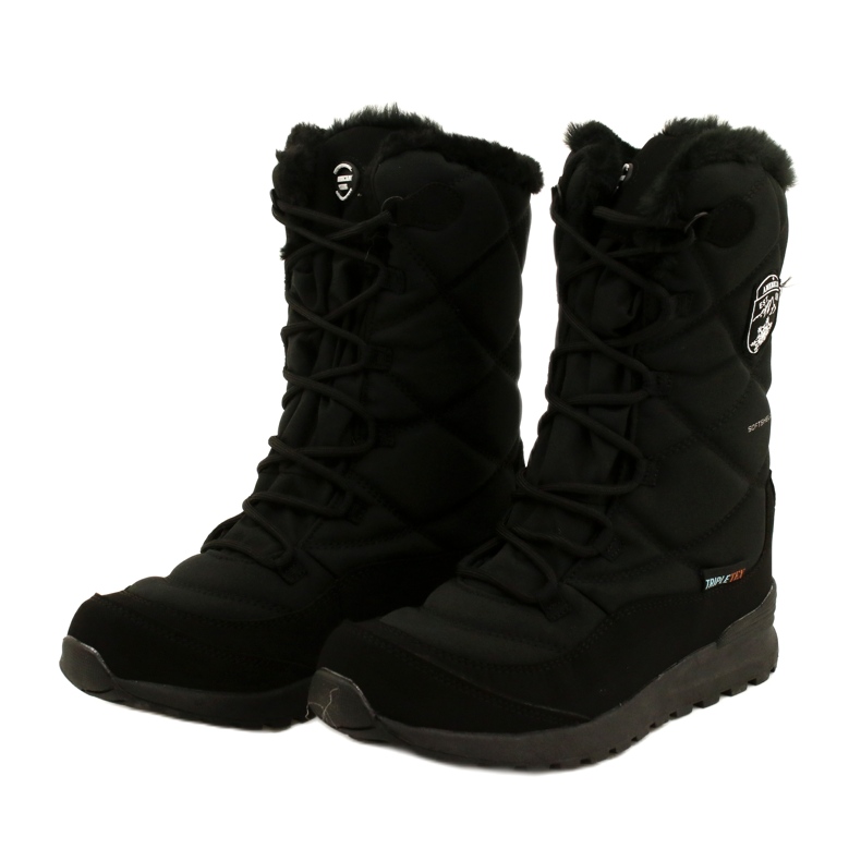Waterproof Softshell snow boots with American Club SN21 / 22 membrane, black 2
