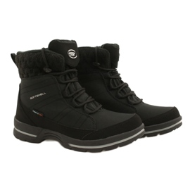 Snow boots softshell with membrane American Club SN02 / 22 black 5