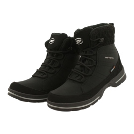 Snow boots softshell with membrane American Club SN02 / 22 black 3