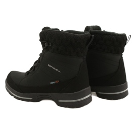 Snow boots softshell with membrane American Club SN02 / 22 black 4
