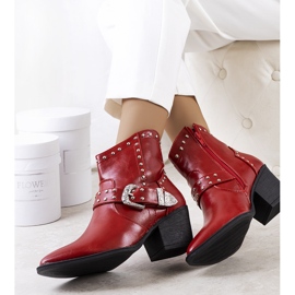 PA1 Red Zoila cowboy boots 1