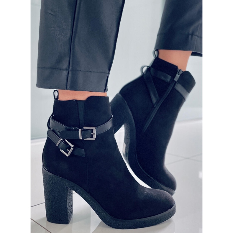 PA1 Kendall Black high heel boots 1 PA1 Kendall Black high heel boots 1