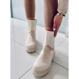 PA1 Boots with a flexible Jesse Beige upper 1