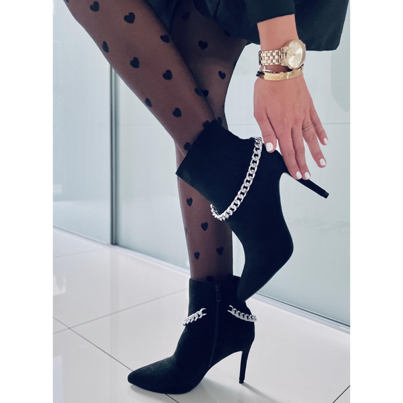 PA1 Vivica Black stiletto boots 1