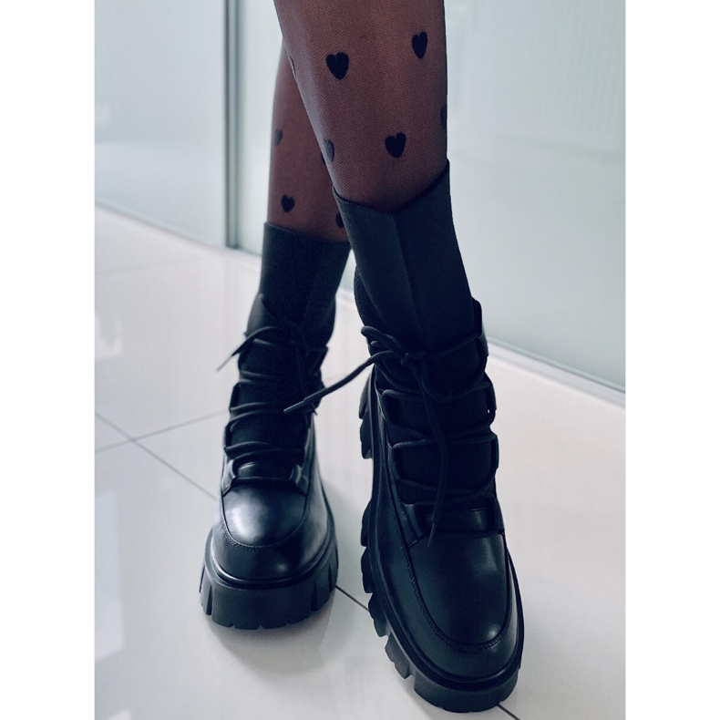 PA1 Boots with a flexible Thicke Black upper 1 PA1 Boots with a flexible Thicke Black upper 1