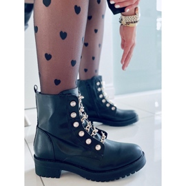 PA1 Military Prince Black Gold boots 2