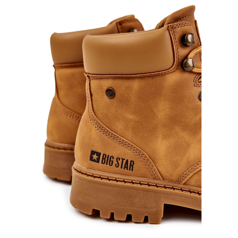 Men's Trappers Memory Foam Big Star KK174207 Camel multicolored yellow 1