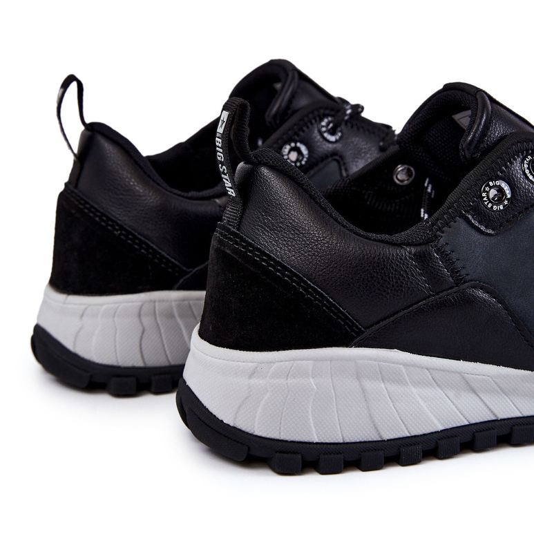 Men's Classic Sport Shoes Memory Foam Big Star KK174270 Black 1 Men's Classic Sport Shoes Memory Foam Big Star KK174270 Black 1