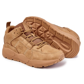 Men's Sneakers Sport Shoes Big Star KK174248 Camel beige 1
