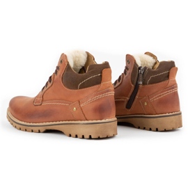 KOMODO Men's leather boots, insulated 885 brick brown 4 KOMODO Men's leather boots, insulated 885 brick brown 4