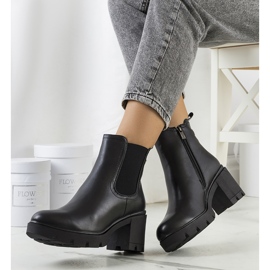 PA1 Black high-heeled boots from Selima 1 PA1 Black high-heeled boots from Selima 1