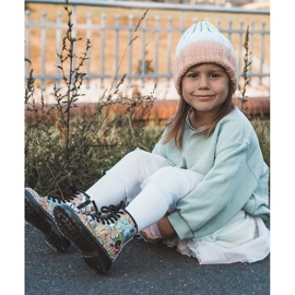 FR1 Children's Warm Boots Print Pink Dexi multicolored 1