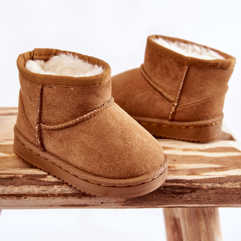 Children's Warm Snow Boots Camel Gooby brown 2