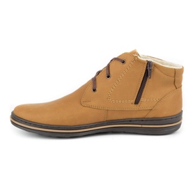 Polbut 339 red shoes for men brown orange 1