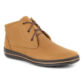 Polbut 339 red shoes for men brown orange 2