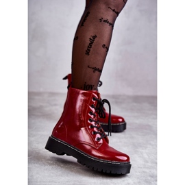 S.Barski Women's Boots Red Kognito HY56 2