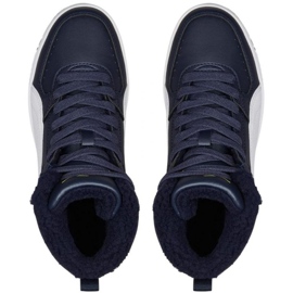 Puma Rebound Joy Fur Jr 375477 07 navy blue 1