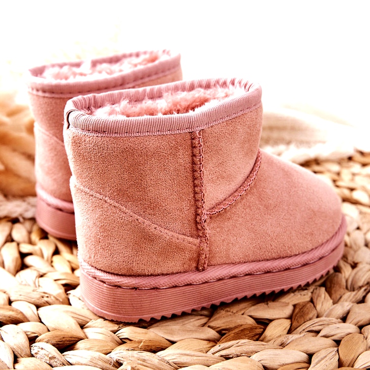 Insulated snow boots. Girls' pink boots 20213-D 1 Insulated snow boots. Girls' pink boots 20213-D 1
