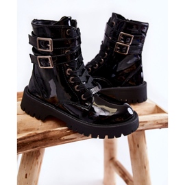 Children's Lacquered Boots Big Star KK374131 Black 2