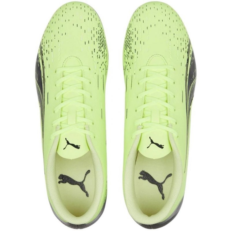 Shoes Puma Ultra Play FG / AG M 10690701 yellow lime yellows 1