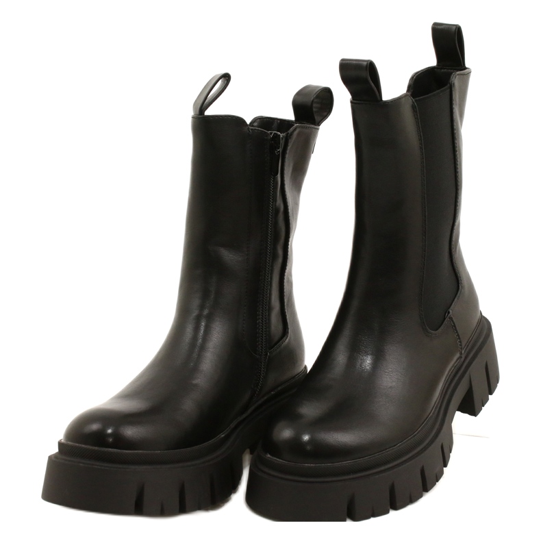 Women's fur insulated Workers Evento 22BT35-5040 Black 2 Women's fur insulated Workers Evento 22BT35-5040 Black 2