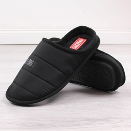 Slippers Big Star KK174361 M INT1775B black 2