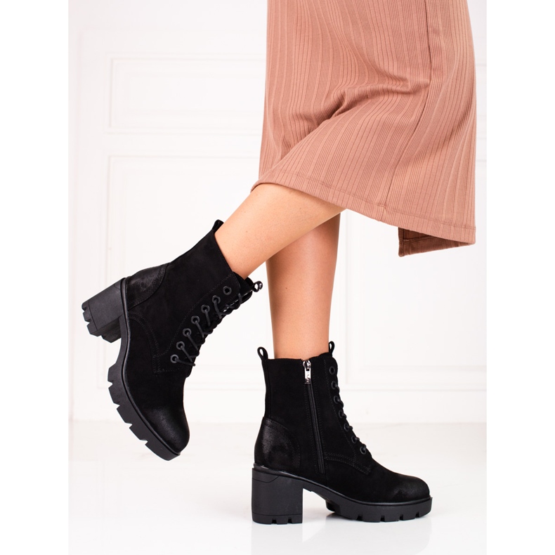 Women's lace-up bags on the Shelovet post black 1