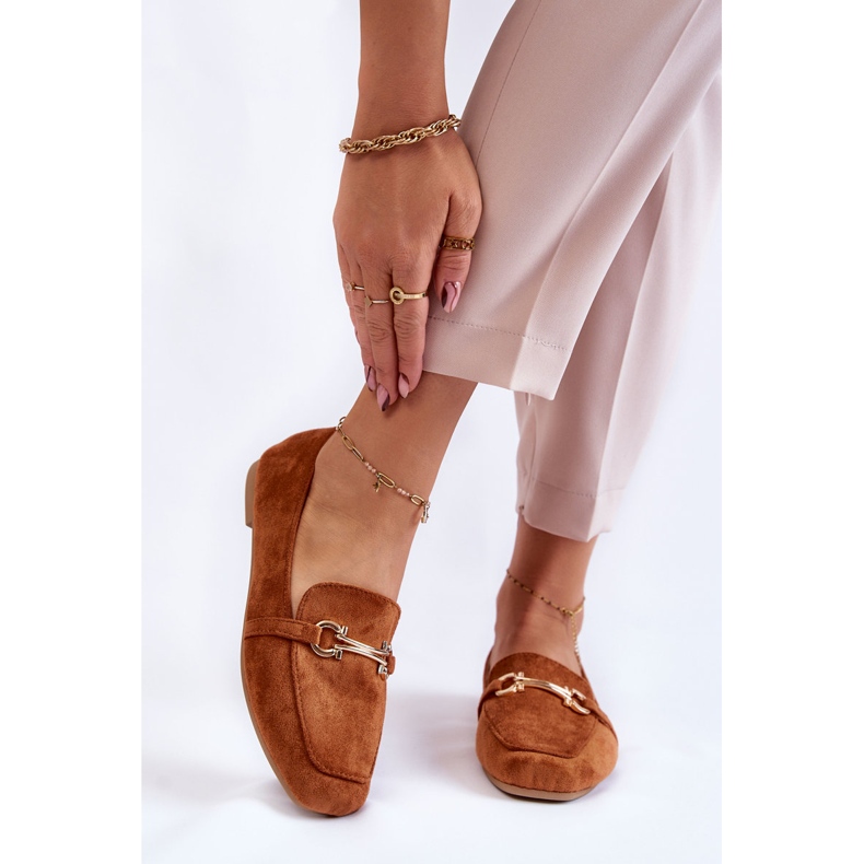 FB2 Camel Roddie Classic Suede Loafers brown 1