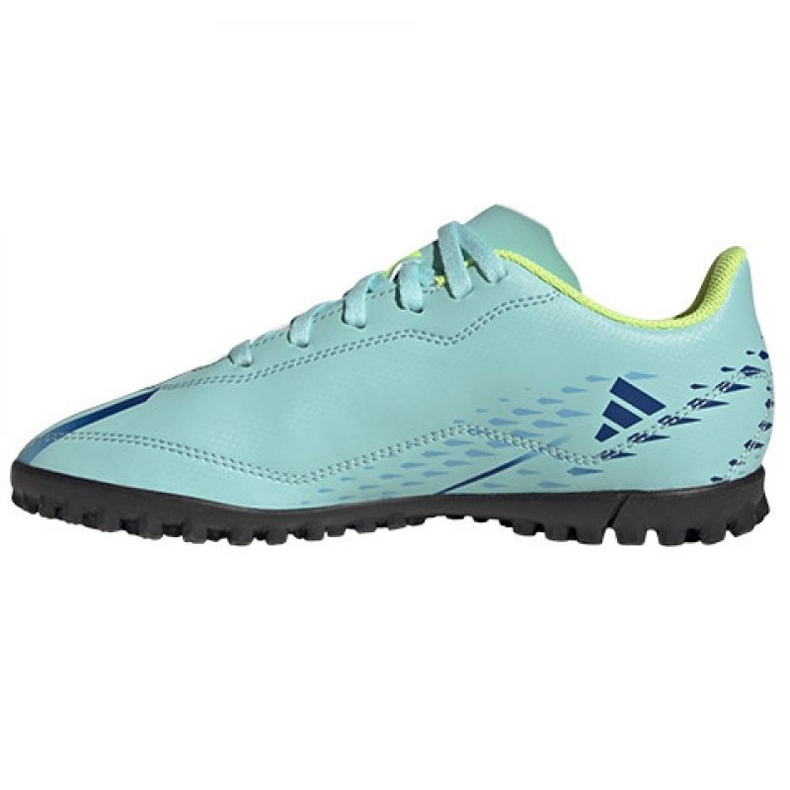 Adidas X Speedportal.4 Tf Jr GW8510 football boots blue blue 1 Adidas X Speedportal.4 Tf Jr GW8510 football boots blue blue 1