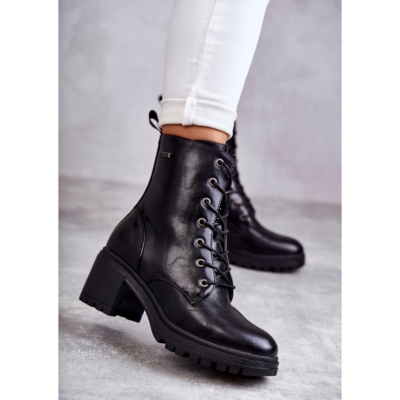 Vinceza Women's warm boots on high heels Black Grethe 1 Vinceza Women's warm boots on high heels Black Grethe 1