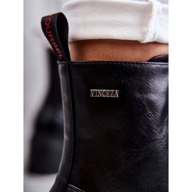 Vinceza Women's warm boots on high heels Black Grethe 4