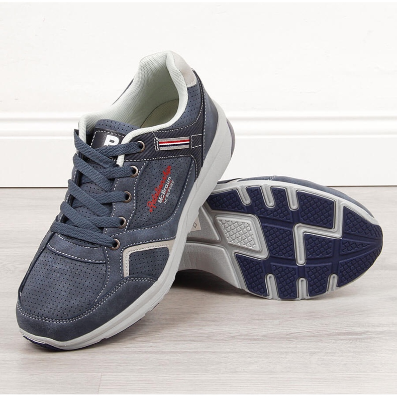 Men's casual sports shoes navy blue McBraun 2 Men's casual sports shoes navy blue McBraun 2