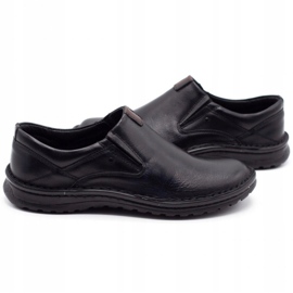 Joker Black men's leather loafers 382 4 Joker Black men's leather loafers 382 4