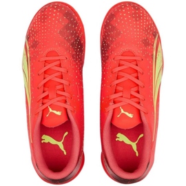 Puma Ultra Play It Jr 106927 03 football boots red oranges and reds 1