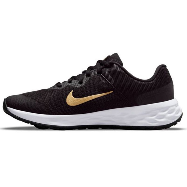 Nike Revolution 6 Jr DD1096 002 running shoes black golden 1