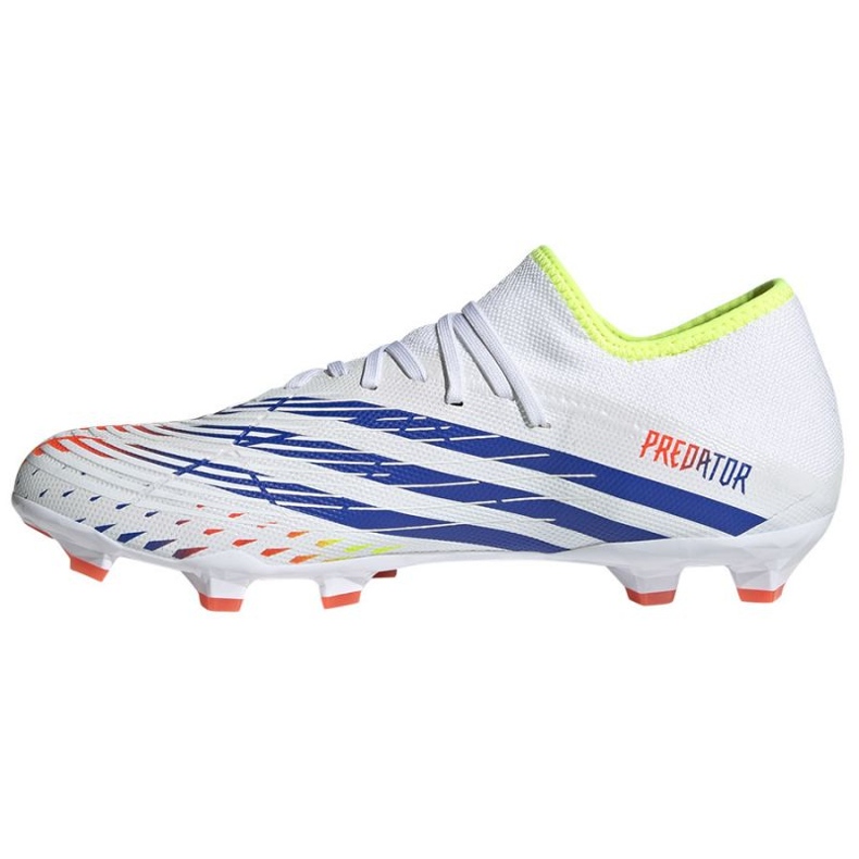 Adidas Predator Edge.3 L Fg M GW0995 football boots white white 1