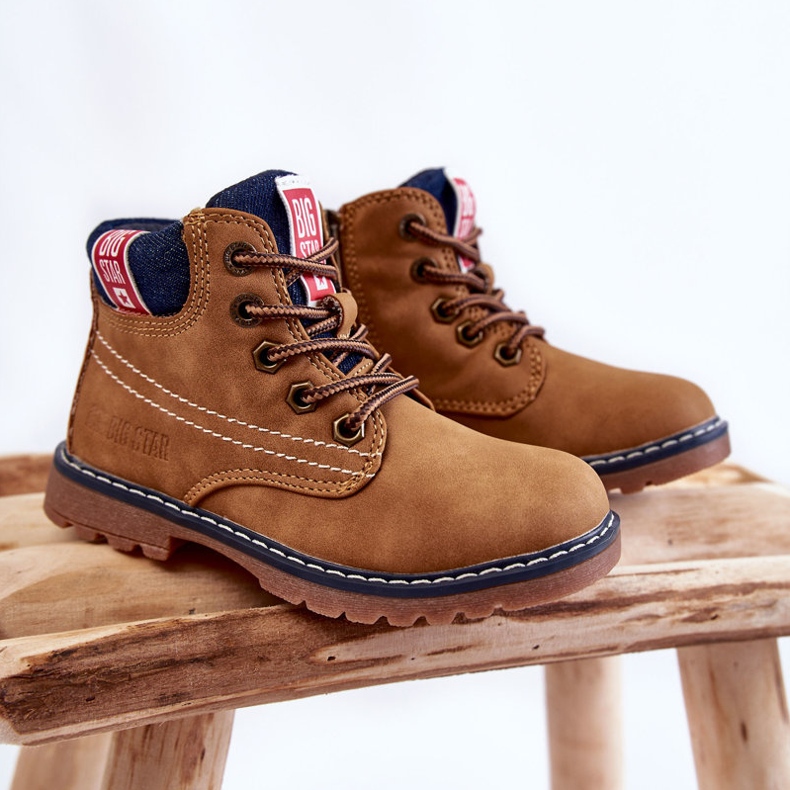 Children's Trappers Big Star KK374130 Camel brown 1