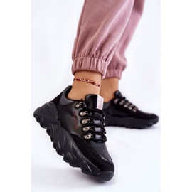 Women's Sneakers On The Platform Cross Jeans KK2R4073C Black 2