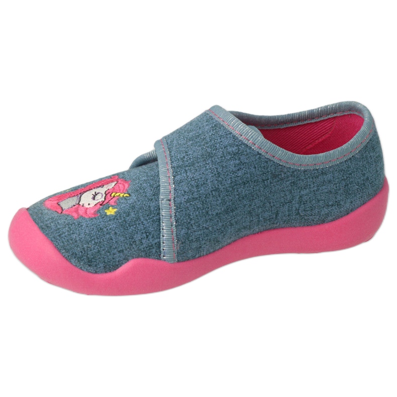 Befado children's shoes 122X016 blue pink 1