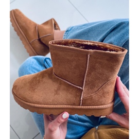 BM Emusy Lilian Camel snow boots brown 1