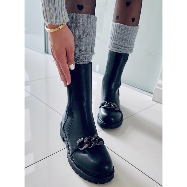 BM Women's boots with a flexible Corrin Black upper 2