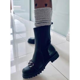 BM Women's boots with a flexible Corrin Black upper 1