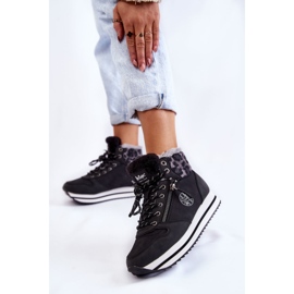 Women's Black Warm Boots Lee Cooper LCJ-22-31-1448 2