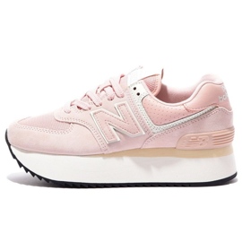 New Balance W WL574ZAC shoes pink 1