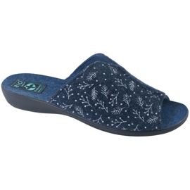 Felt slippers DIK41 BIO Nature Adanex 27780 blue 1 Felt slippers DIK41 BIO Nature Adanex 27780 blue 1