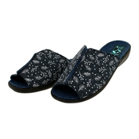 Felt slippers DIK41 BIO Nature Adanex 27780 blue 3