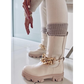 BM High Chelsea boots Parade Beige 1 BM High Chelsea boots Parade Beige 1