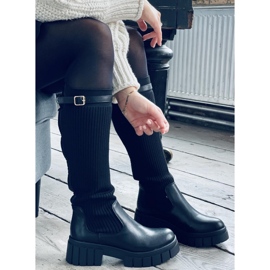 BM Riding boots with a flexible Blow Black upper 1
